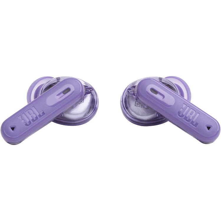 JBL Tune Beam 2 True Wireless Noise Cancelling Earbuds with Multi-Point Connection & Fast Pair Enabled by Google, JBL Headphones App, 48 Hours Battery Life - Ghost Purple