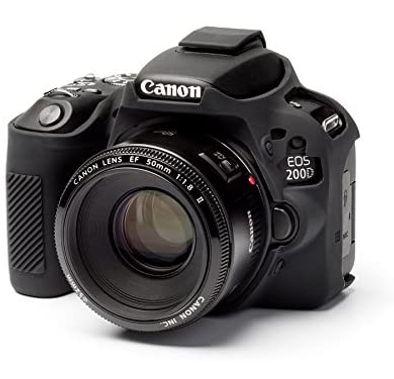 EasyCover camera case for Canon 200D / 250D / SL2 / SL3 - black