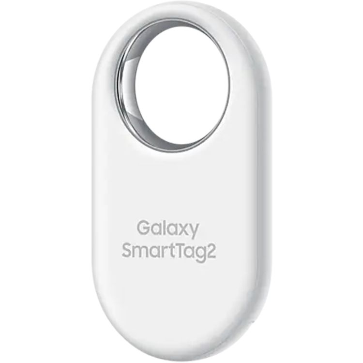 مجموعة من 4 قطع من أجهزة Samsung Smart Tag 2، مقاومة للغبار والماء IP67، عمر بطارية يصل إلى 500 يوم - أسود/أبيض
