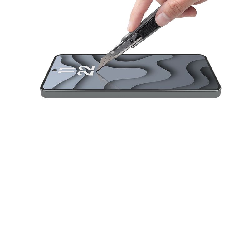 Levelo CurveFit DLC Clear Screen Protector for Samsung S26, 7H Mohs Hardness, Oleophobic Coating, Full Coverage, Impact Resistance, Anti-Fingerprint Coating - Clear with Black Edge