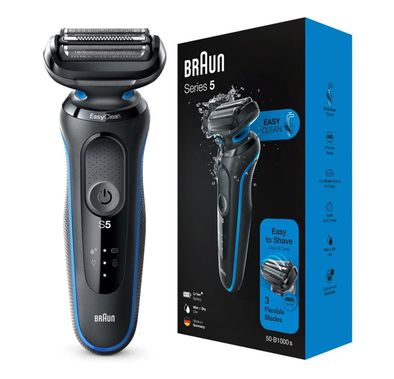 Braun Series 5 50-B1000S Wet & Dry Shaver - Blue