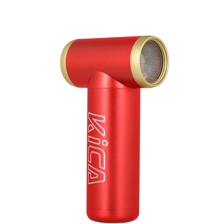 Kica Jet Fan 2, 4 m/s to 20 m/s Adjustable Wind Speed, 101000RPM Brushless Motor, Aviation-Grade Aluminum Shell, Uses for Cleaning, Drying, Inflating & Dusting Hard-to-Reach Areas - Red