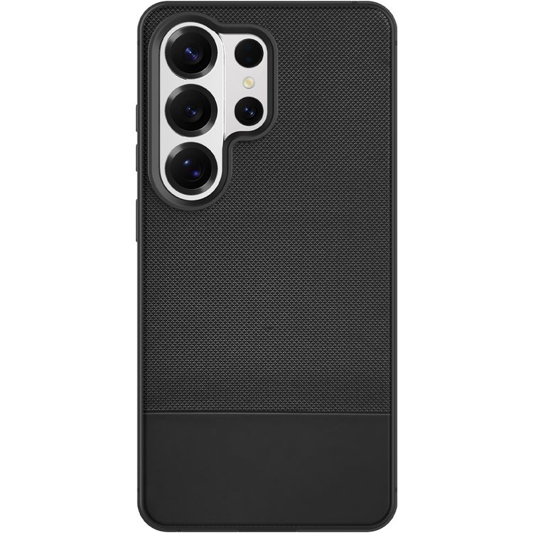 Levelo Cuir Leather Hybrid Case for Samsung Galaxy S26 Ultra with MagSafe Compatibility, Premium PU Leather, 5ft. | 1.5m Drop Tested Height, Strong N52 Magnets, Shock-Resistant Bumper, Comfortable Grip, Aluminum Alloy Frame for Camera & Buttons - Black