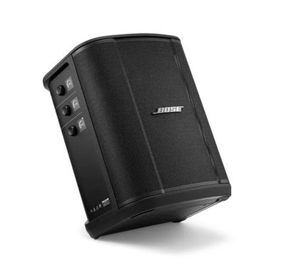 Bose S1 Pro+ Portable Bluetooth Speaker System, Portable with Carrying Handle, Up to 11 Hours Battery Life, 4 Installation Options, Powerful Top Sound - Black