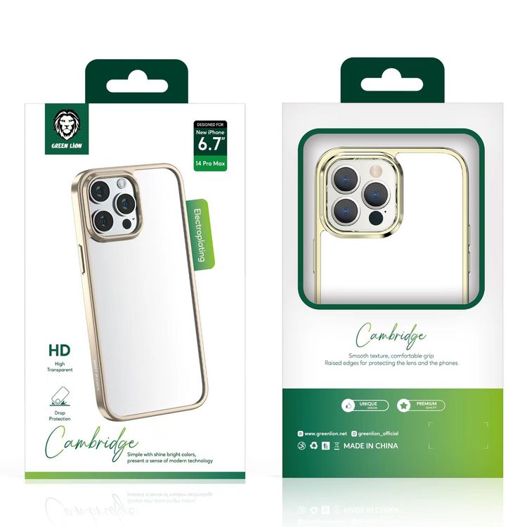 Green Lion Cambridge Case iPhone 14 Pro Max - Purple