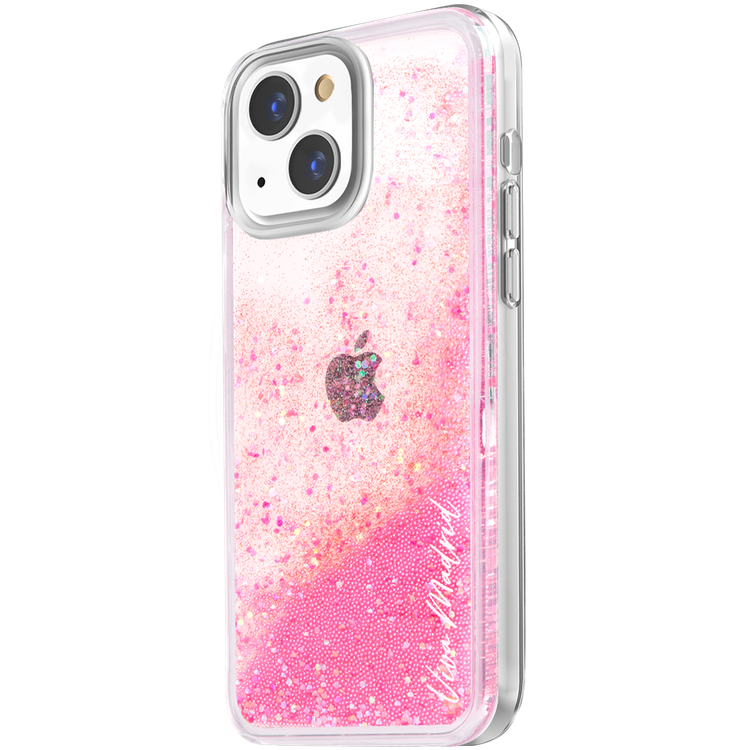 Viva Madrid Glamor Hybrid TPU/PC Case with Glitter Crystals & Beads - iPhone 13 - Twilight
