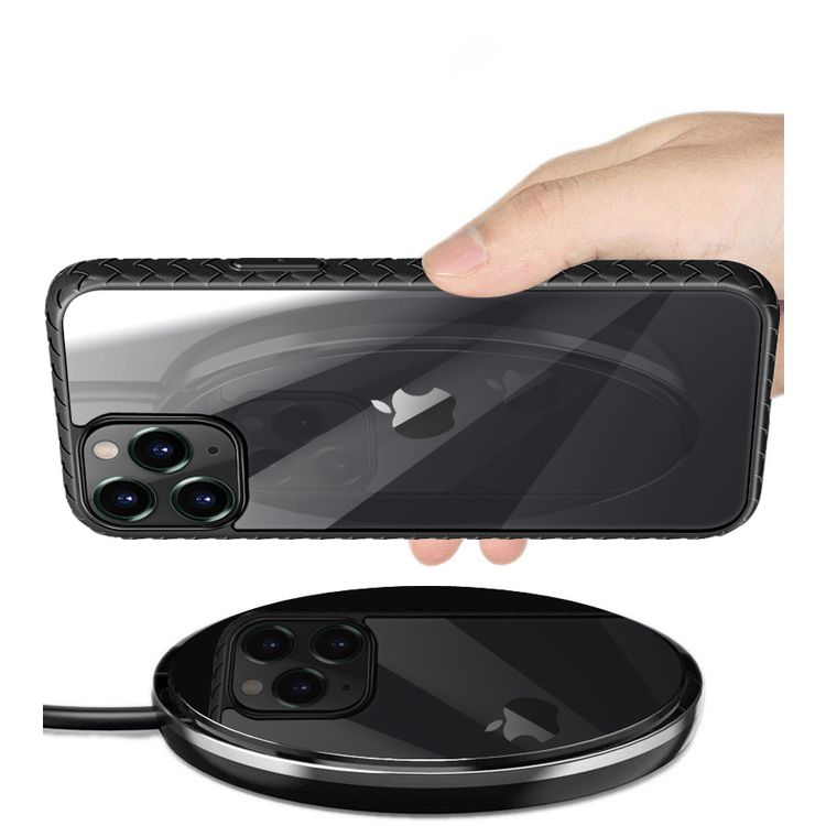 Devia New Shark4 Shockproof Case with Air Bag Anti-Falling Protection Compatible for iPhone 12 Mini (5.4") Scratch Resistance - 360° Full Protection Back Cover - Crystal Clear