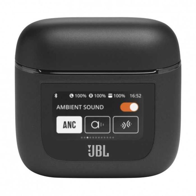 JBL Tour Pro2 True Wireless Earbuds with Noise Cancelling, 40 Hours Maximum Play Time, Bluetooth 5.3, 2 Hours Charging Time - Black