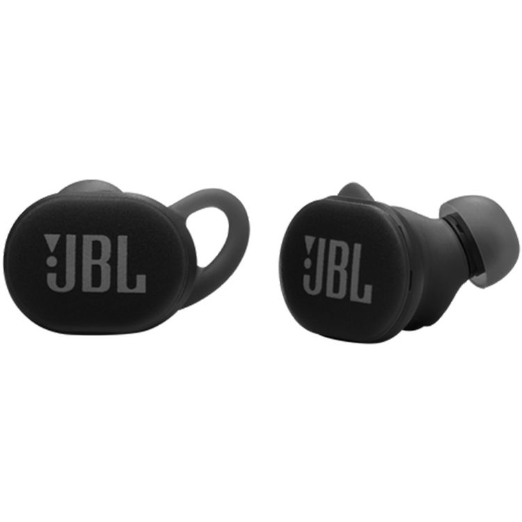 سماعات JBL Endurance Race 2 مع 4 ميكروفونات، بطارية تدوم حتى 48 ساعة، مقاومة للماء والغبار، إلغاء الضوضاء النشط بتقنية البيئة الذكية، حجم محرك 6.8 ملم، إصدار Bluetooth 5.3، منفذ شحن USB-C - باللون الأسود.