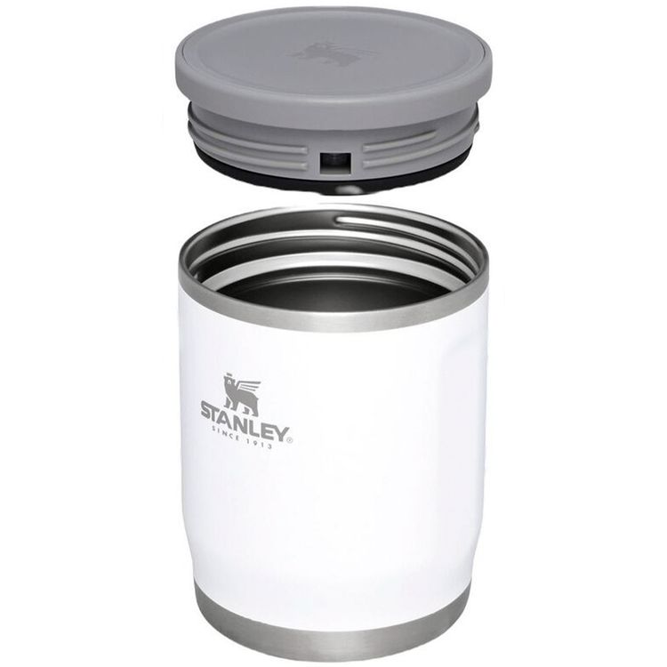 برطمان طعام ستانلي أدفنتشر تو جو من الستانلس ستيل، 530 مل - أبيض