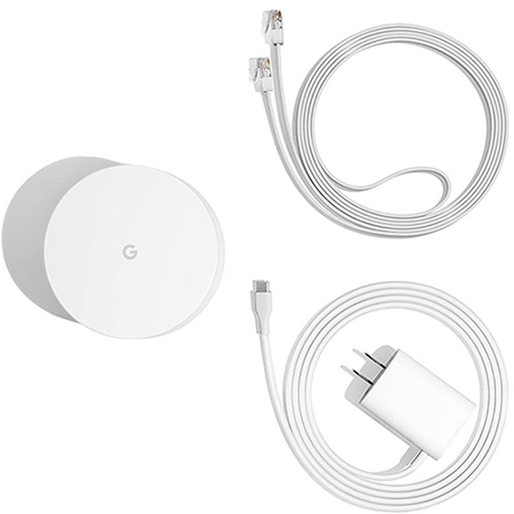 Google Wifi Router (3-Pack) is Scalable & Flexible Connected Wi-Fi System  Replaces Existing Router to provide Consistently Strong signal - White
