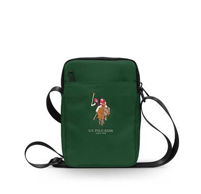 CG Mobile U.S.Polo Assn. Tablet Bag 8" with Adjustable Shoulder Strap, Easy for Carrying, Slim Lightweight Portable Storage Bag Suitable for Outdoor, Business, Office