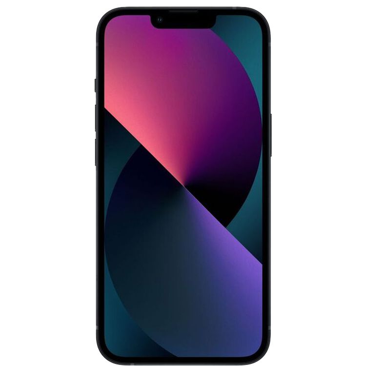Apple iPhone 13 with 5G Network Technology, 4GB RAM, 128GB Capacity, 6.1-inch Screen Size, Dual eSIM, 12MP Camera Resolution, A15 Bionic Chip, Lightning Connector Type, Splash, Water & Dust Resistant - Midnight