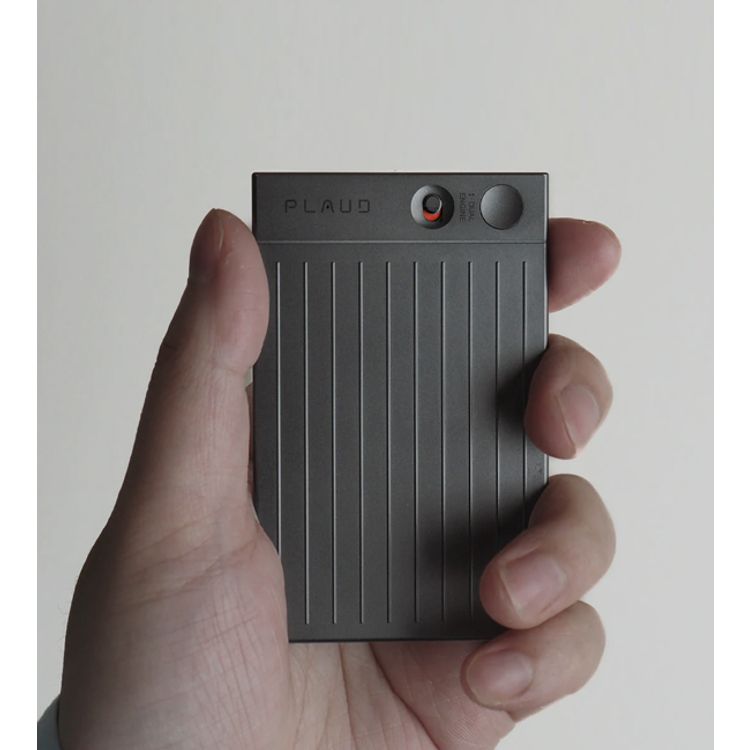 PLAUD Note AI Voice Recorder,64 GB Storage, 2h Charging Time, 10m Effective Recording Range, 400mAh Battery - Black
