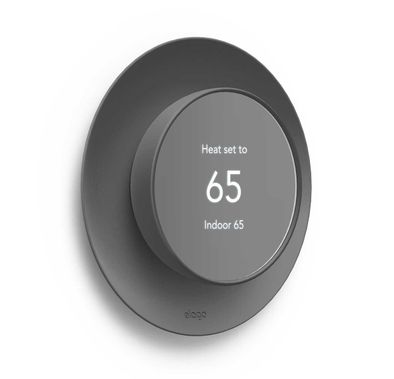 Elago Satellite Wall Plate Cover Plus for Nest Thermostats 2020 - Charcoal Gray