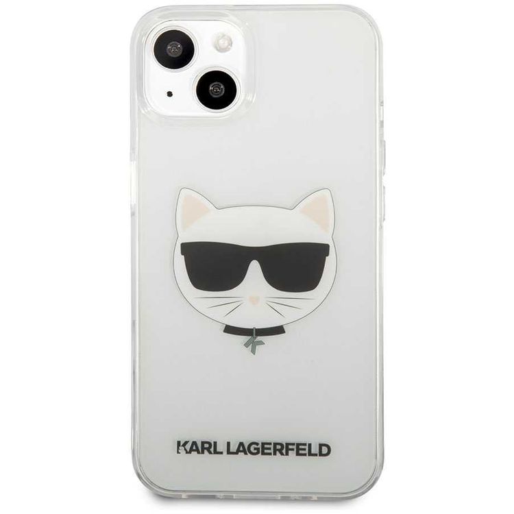 Karl Lagerfeld PC/TPU Choupette Head Case For iPhone 13 (6.1 ) - Transparent
