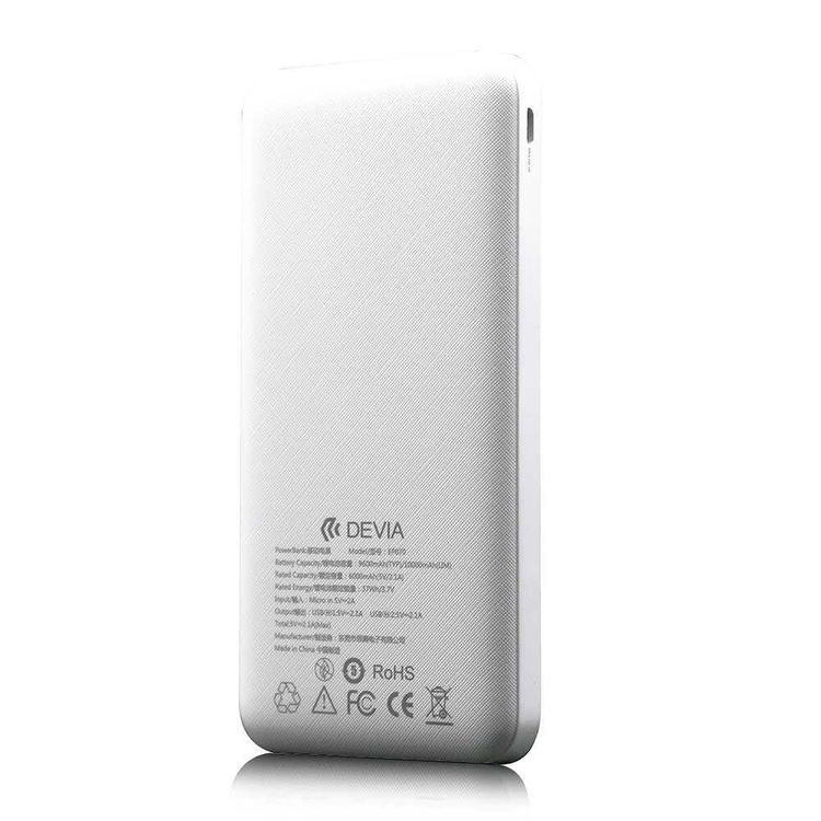 Devia Kintone Power Bank V2 (10000mAh) - White