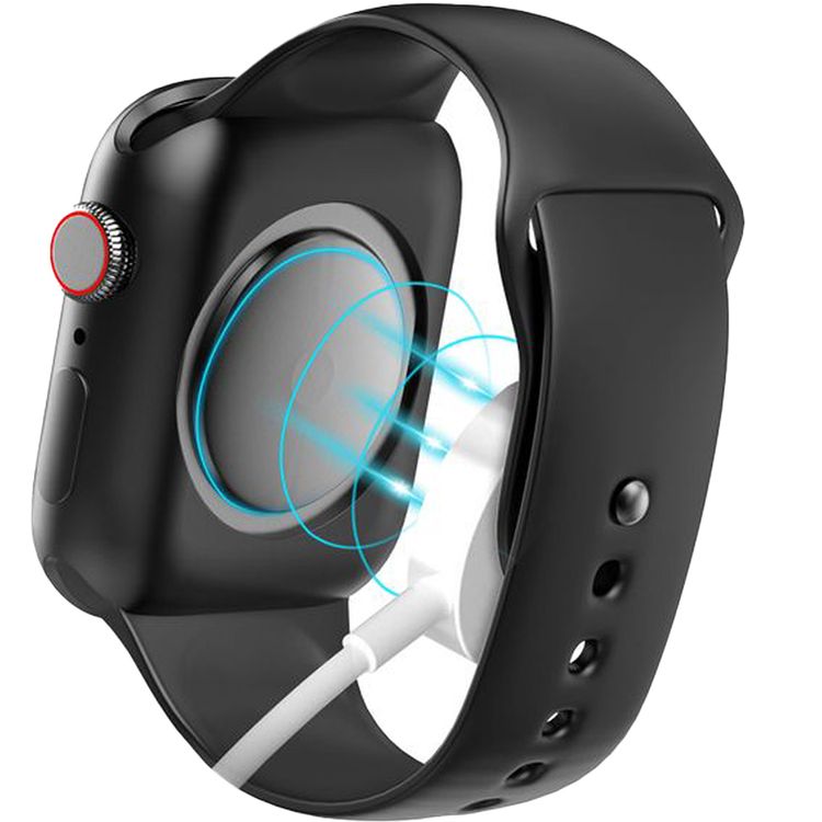 Green Lion Stylin Guard Pro Case for Apple Watch 44mm with 360° Protection, Bubble Free, Scratch Proof, Water Resistant Material, Ultra-thin Double Layer, Hallow Back Design - Red