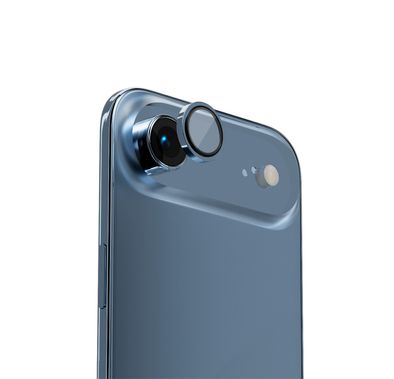 Levelo LucentUno Camera Lens Protector with 99%  Transmittance for iPhone 17 Air, Anti-Fingerprint, Anti-Scratch, Double-Sided AR Glass, Oleophobic Coating, Multi-Layer Protection, Strong Adhesive - Blue