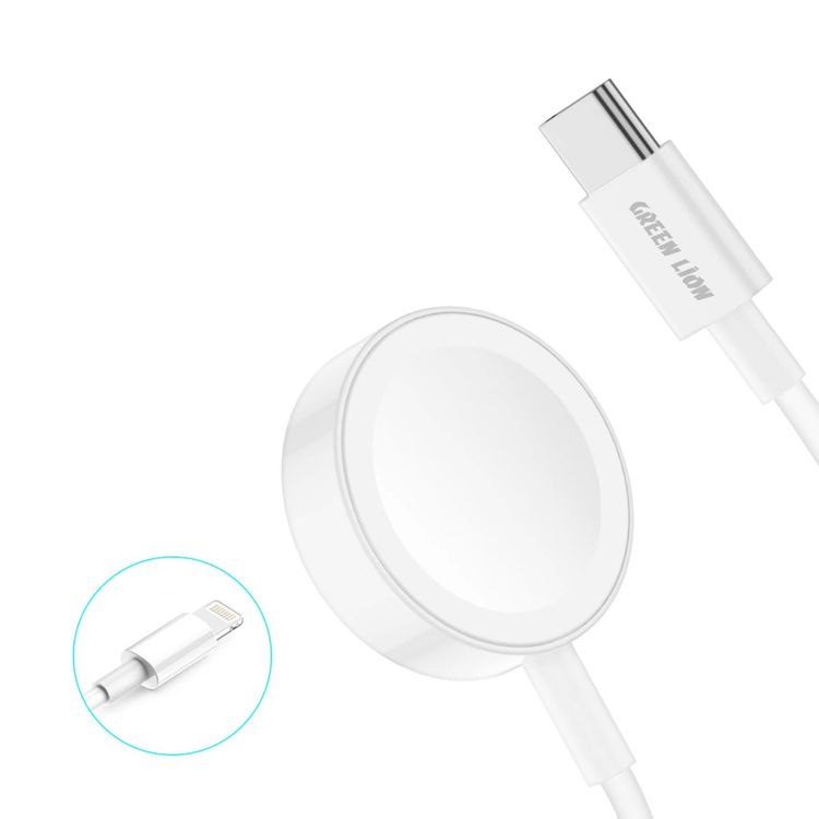 GreenLion 2 In 1 Magnetic Wireless Charging Cable,  