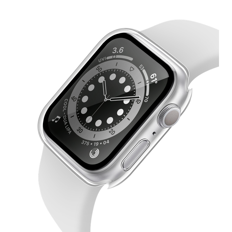 Viva Madrid Fino Screen Protector Case Compatible for Apple Watch, Full Protective Bumper Cover Case, Shock Absorbent & Anti-Scratch Replacement Case Compatible with 42/44mm - Clear