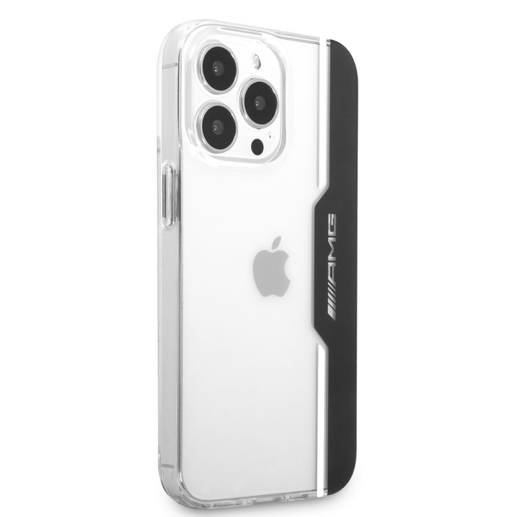 CG MOBILE AMG PC/TPU Hard Case Electroplated Area & Line Compatible for iPhone 13 Pro (6.1") Easy Access to All Ports, Shock-Absorption, Anti-Scratch, & Drop Protection