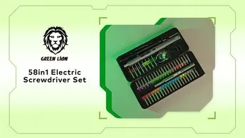 Shop Green Lion 58 IN 1 Electric Screwdriver Set (GN58IN1ELSDBK)