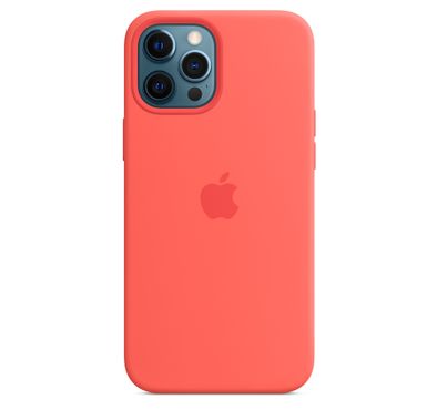 Apple iPhone 12 | 12 Pro (6.1") Silicone Case with MagSafe - Pink Citrus