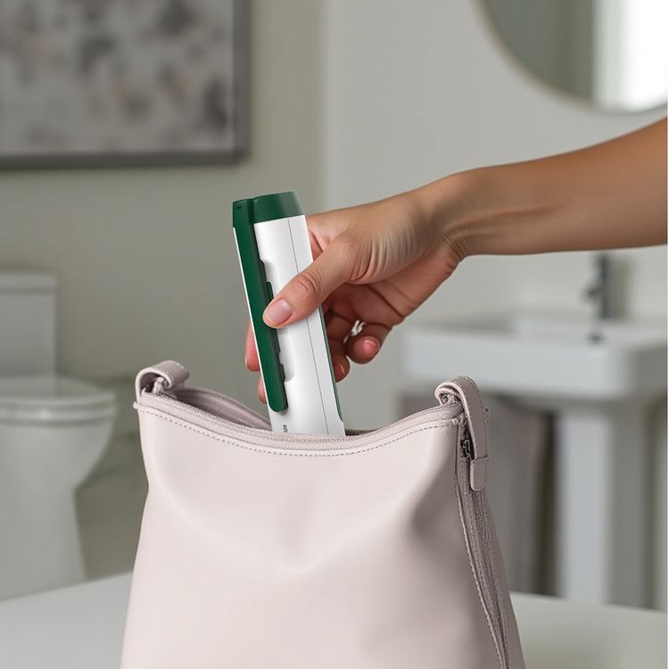 Green Lion OutLander Portable Bidet with Portable hygiene for travel, IPX6 Waterproof, High & Low Pressure, 1.3 L/min Water Flow, 1600mAh Lithium Battery, 240 Minutes Run Time, 6000 RPM Motor, 2 Spray Modes - White