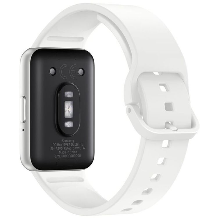 Samsung Galaxy Fit 3 Fitness Smartwatch, 1.6" AMOLED Display, up to 13 Days Battery Life, Sleep Tracking, Fall Detection, Optical Heart-Rate Sensor, Exercise Tracking - Silver
