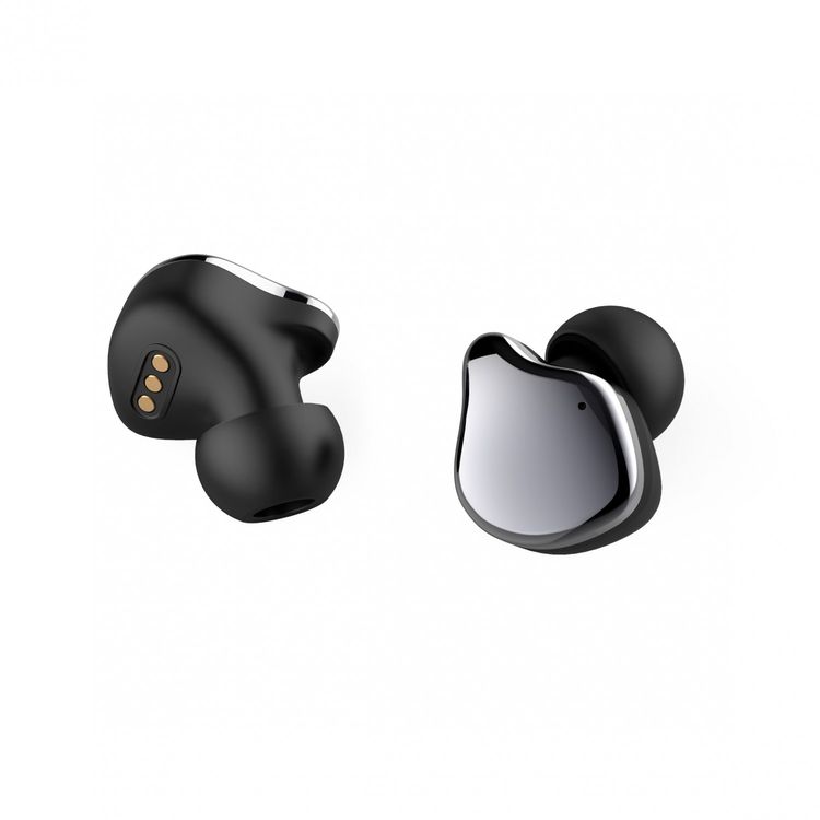 Powerology Bluetooth Headset True Wireless Earbuds - Grey