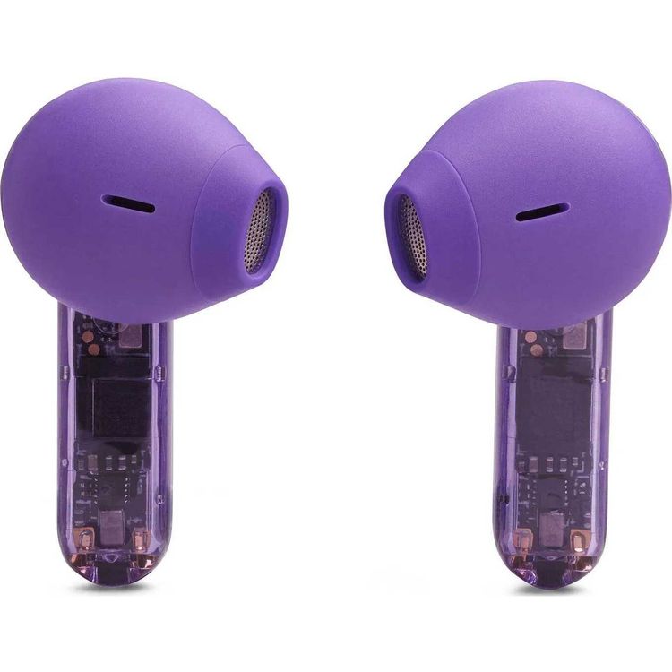 JBL Tune Flex Noise Canceling Earbuds, True Wireless, Smart Ambient, Waterproof, 4.5 Hours Talking Time, Built-in Microphone, Hands Free Calling, Fast Charging - Ghost Purple