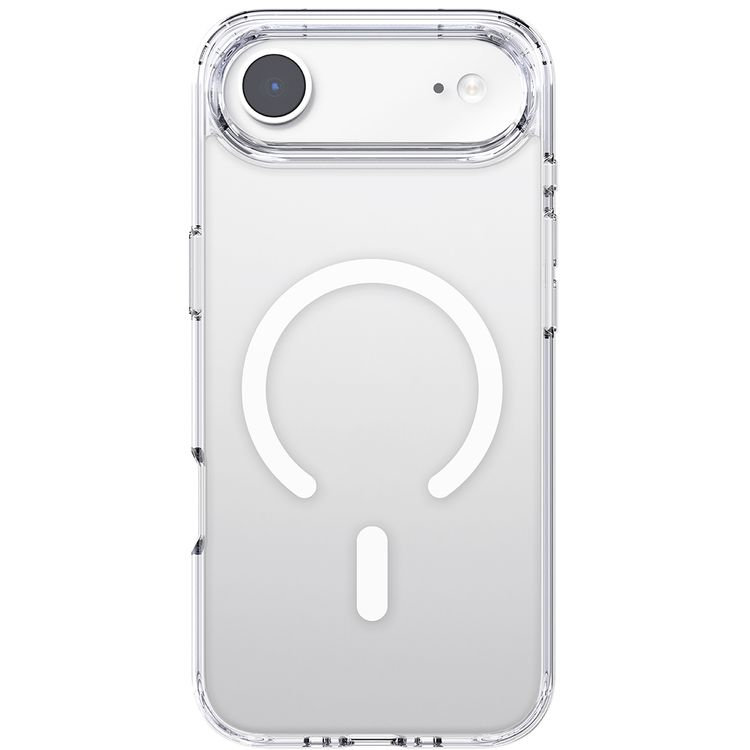Levelo Clara Clear Case with MagSafe Compatibility for iPhone 17 Air , Enhanced Camera & Screen Protection, Precision Fit, Shock-Resistant Bumper, Ever-Clear Technology, Drop-Tested - Transparent