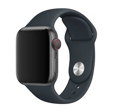Porodo Silicone Watch Band for Apple Watch 44mm / 42mm - Dark Gray