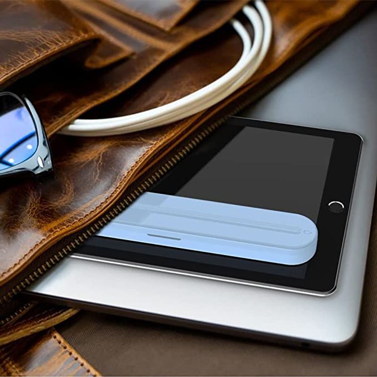 Ahastyle ABS Storage Box With Magnetic, Compatible with Apple Pencil 1&2 - Sky Blue