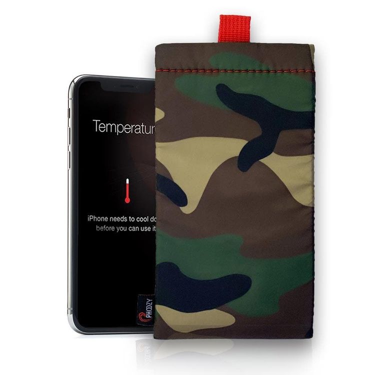 Phoozy Apollo II Series Thermal Mobile Phone Case Capsule, Prevents Overheating, Shock & Impact Protection, Insulated Ultra-Slim Weatherproof Pouch, Extends Battery Life - Squad