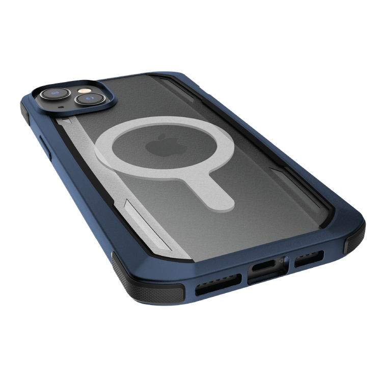 X-Doria Raptic Secure Built For MagSafe Compatible with iPhone 14 - Marine Blue