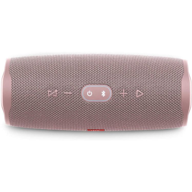 JBL Charge 4 Portable Wireless Bluetooth Speaker with Built-in Power Bank, 7500mAh Battery 20-hours Playtime, IP67 Waterproof & Dustproof Feature - Pink