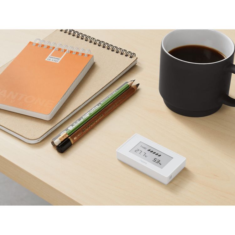 Air Quality Monitor Aqara Smart TVOC Indoor Air Temperature - White