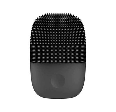 inFace Waterproof Electric Sonic Face Brush with Up to 4 Hours Working Time, Dual Sonic Technology, 300mAh Battery Capacity, Up to 6000 Vibrations per Minute - Black