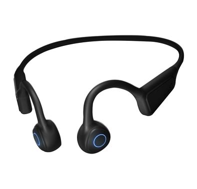 Porodo Soundtec Wireless Headphones Bone Conduction  - Black - In-Ear