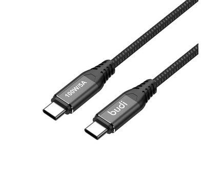 Budi Sync Type-C Cable PD 100W 5A USB