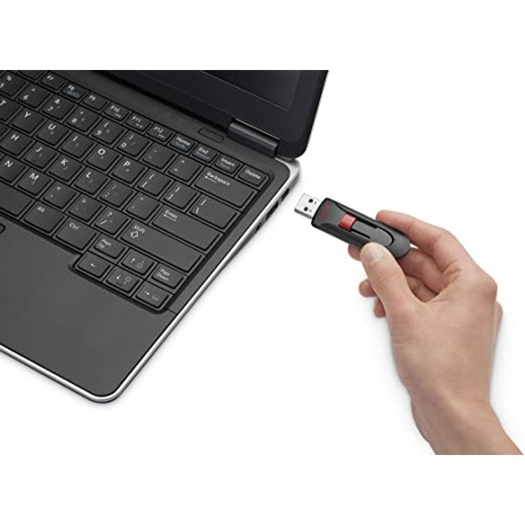 SanDisk Cruzer Glide 128GB USB 2.0 Flash Drive /External Storage -Black