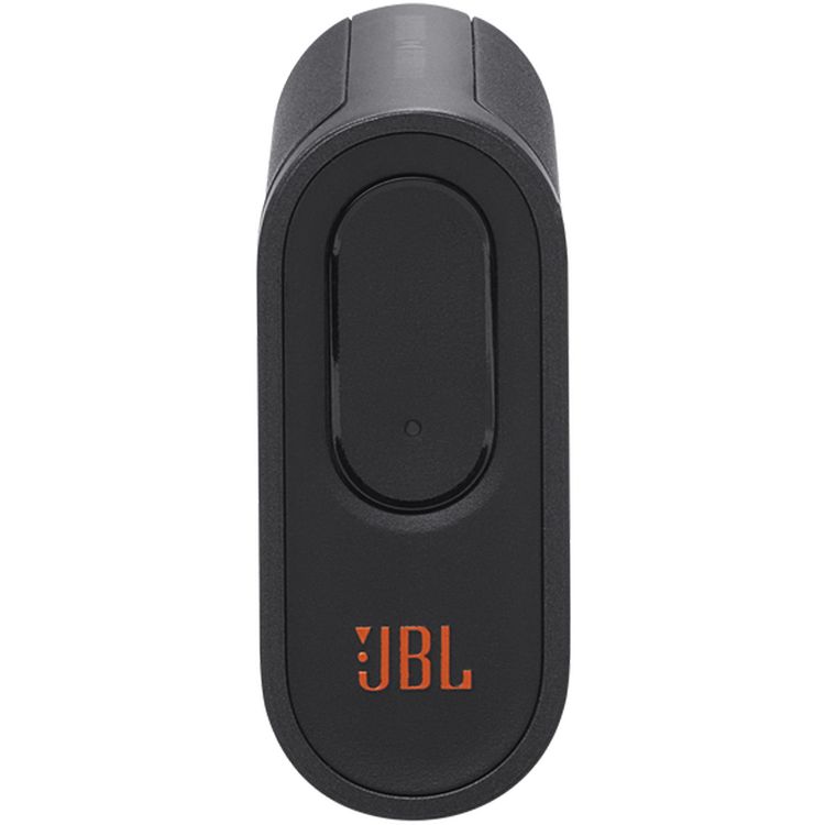 JBL Portable PartyBox Microphone with Digital Wireless Dongle, 20 Hours Working Time, 30m Working Range, Less than 2.5 Hours Charging Time, 3.7V, Li-ion Battery, Built-in Foam Pop Filter, Shock Mount System, Compatible with All PartyBox Speakers - Black