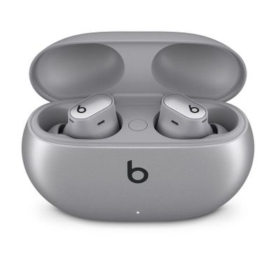 Beats Studio Buds + with Active Noise Cancellation, Up to 9 Hours Battery Life, Type-C Charging Port, IPX4 Water Resistance Level,  USB-C to USB-C Cable, Transparency Mode, Spatial Audio for Dolby Atmos - Cosmic Silver