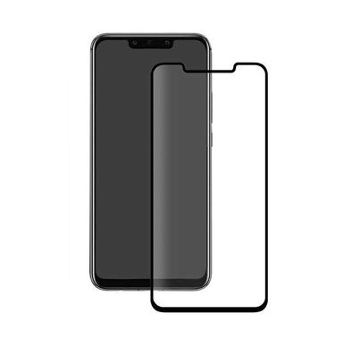 Devia Real Series 3D Full Screen Tempered Glass Compatible for Huawei Mate 20 - Anti-Reflective Design - Anti-Scratch - Easy to Install Screen Protector w/ Alignment Frame - Black