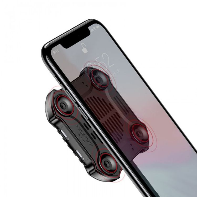 Baseus X-Men Audio Radiator Adapter - Black