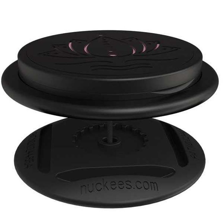 Nuckees Aroma Classic Stand and Grip with Essential Oil Diffuser System & Snug-hug Technology Compatible for Smartphones & Tablets - 4-way Locking Stand - Lotus Lavender