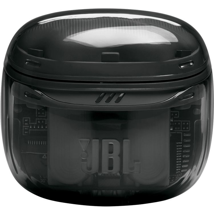 سماعات JBL Tune Flex 2 مع صوت JBL Pure Bass، وتطبيق JBL Headphones، و عمر بطارية يصل الي 48 ساعة و وقت شحن لمدة ساعتين - أسود شبحي