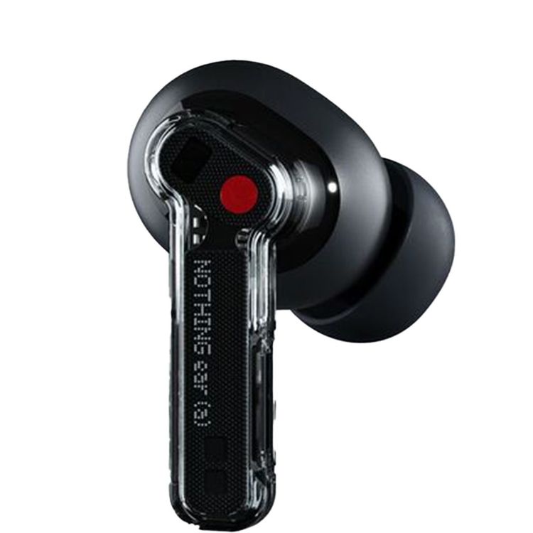 Nothing Ear (a) True Wireless Earbuds with Smart Active Noise Cancellation, Bluetooth 5.3, Waterproof, 42.5 Hours Playback Time - Black